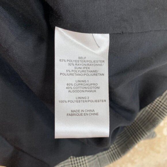 Tibi Belted Glen Check Blazer - Picture 8 of 8